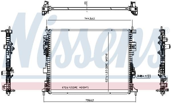 Radiator, engine cooling 607331 - image 11