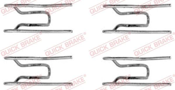 Accessory Kit, disc brake pad 109-1152 - image 2