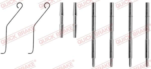 Accessory Kit, disc brake pad 109-1044 - image 2