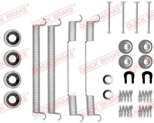 Accessory Kit, brake shoes 105-0543 - image 2
