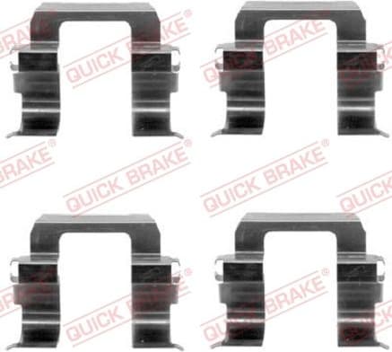 Accessory Kit, disc brake pad 109-1252 - image 2