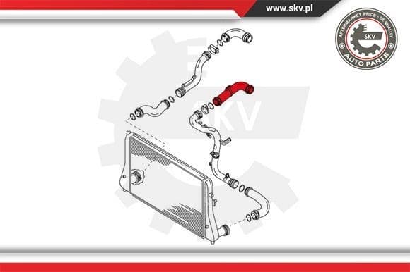 Charge Air Hose 24SKV057 - image 3