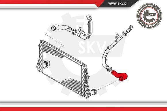Charge Air Hose 24SKV763 - image 3
