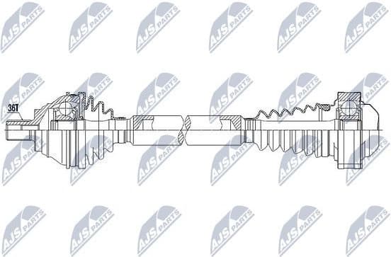 Drive shaft complete NPW-VW-059 - image 2
