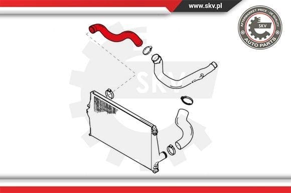 Charge Air Hose 24SKV807 - image 3