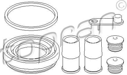 Repair Kit, brake caliper 108 348