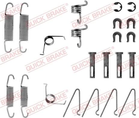 Accessory Kit, brake shoes 105-0703 - image 2