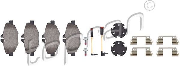 Brake Pad Set, disc brake 401 432