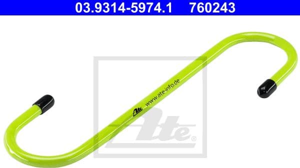 Hook, brake caliper (brake pad replacement) 03.9314-5974.1
