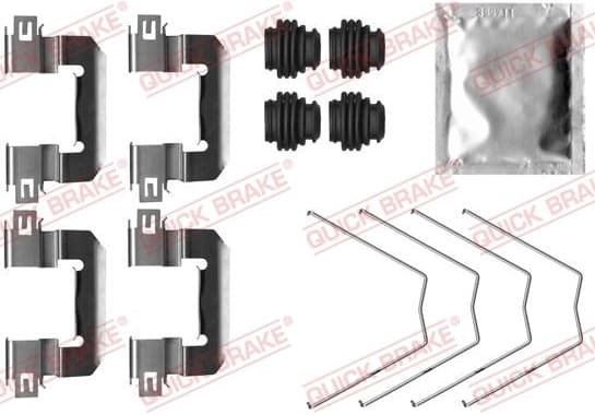 Accessory Kit, disc brake pad 109-0064 - image 2