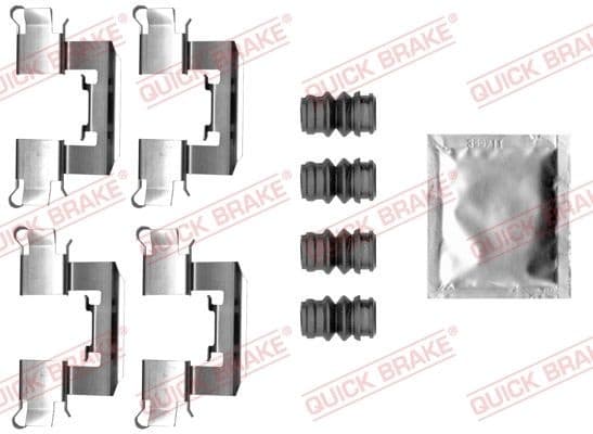 Accessory Kit, disc brake pad 109-0062 - image 2