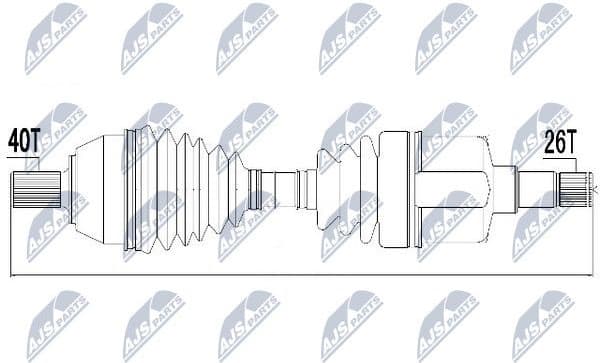 Drive Shaft NPW-FR-050 - image 4