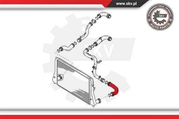 Charge Air Hose 24SKV073 - image 3