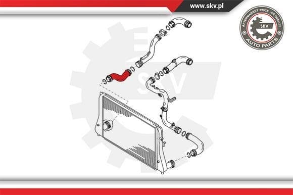 Charge Air Hose 24SKV071 - image 2