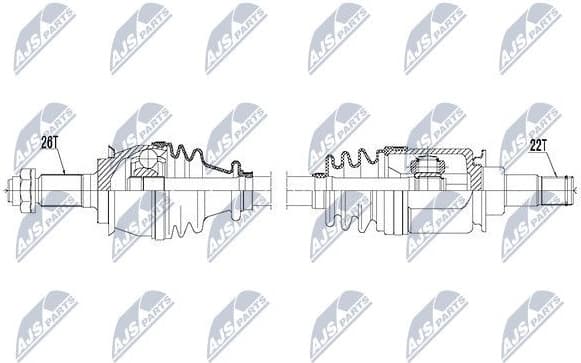 Drive Shaft NPW-BM-119 - image 4