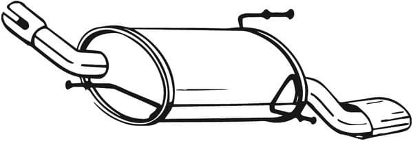 Rear Muffler 185-621