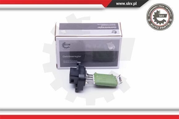 Resistor, interior blower 94SKV059