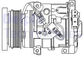 Compressor, air conditioning CS20508