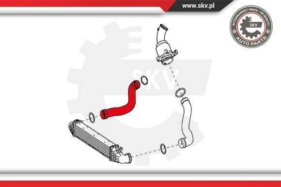 Charge Air Hose 24SKV630 - image 4