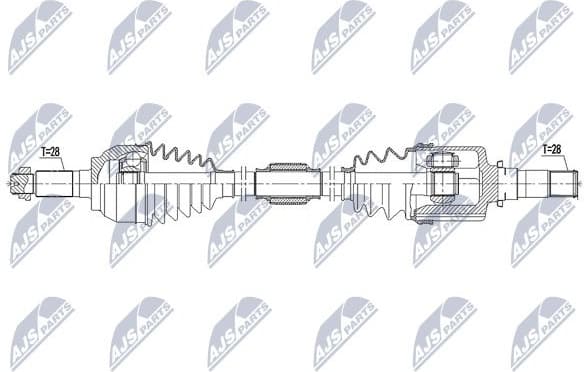 Drive Shaft NPW-MZ-062 - image 4