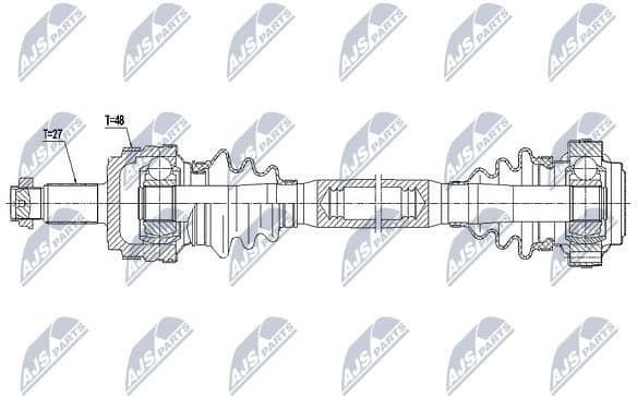 Drive Shaft NPW-BM-036 - image 4