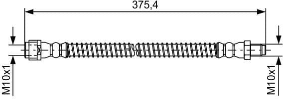 Brake Hose 1 987 481 575