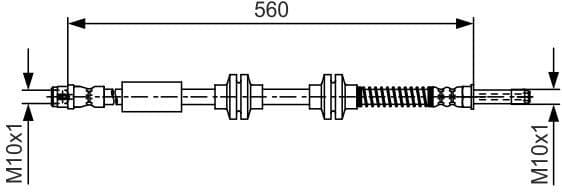 Brake Hose 1 987 481 664