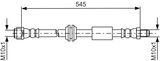 Brake Hose 1 987 481 745 - image 5