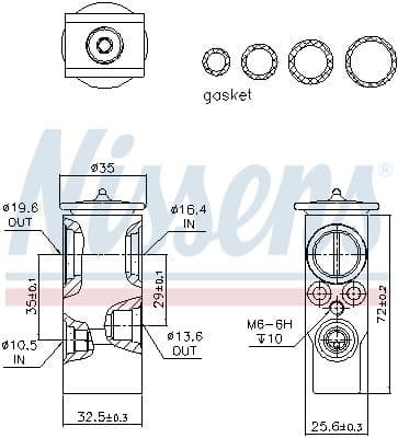 Expansion Valve, air conditioning ** FIRST FIT ** 999288 - image 6