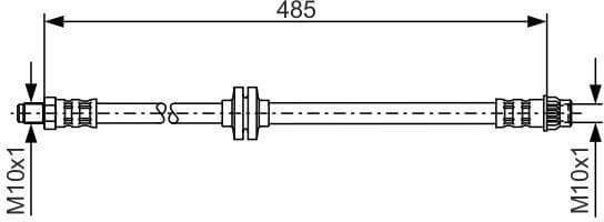 Brake Hose 1 987 476 827
