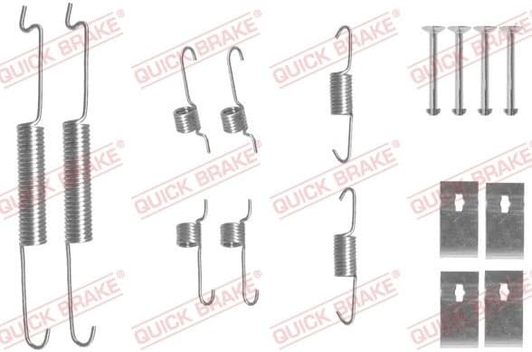 Accessory Kit, brake shoes 105-0863 - image 2