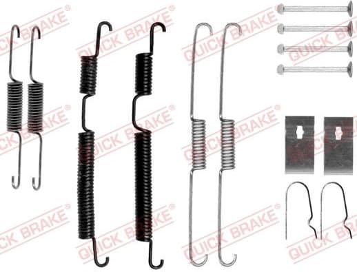 Accessory Kit, brake shoes 105-0024 - image 2