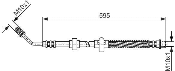 Brake Hose 1 987 476 372