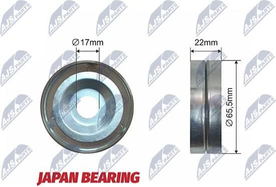 Tensioner Pulley, V-ribbed belt RNK-HY-003A