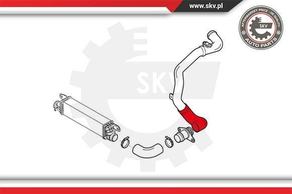 Charge Air Hose 24SKV887 - image 4