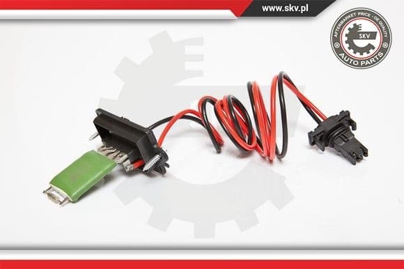 Resistor, interior blower 95SKV046 - image 4