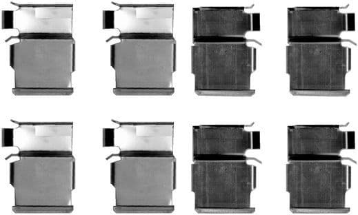 Accessory Kit, disc brake pad 1 987 474 605