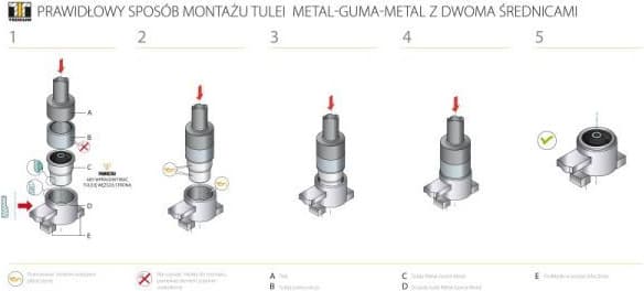 Mounting, control/trailing arm 00675987 - image 2