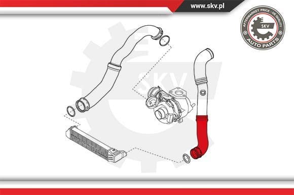 Charge Air Hose 24SKV214