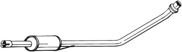 Centre Muffler 281-235