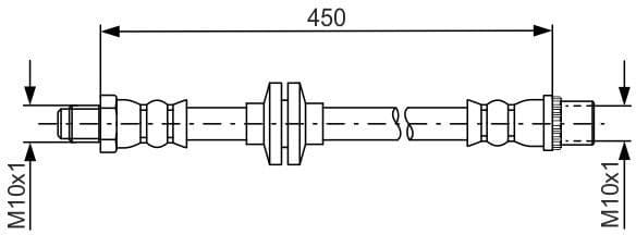 Brake Hose 1 987 481 683