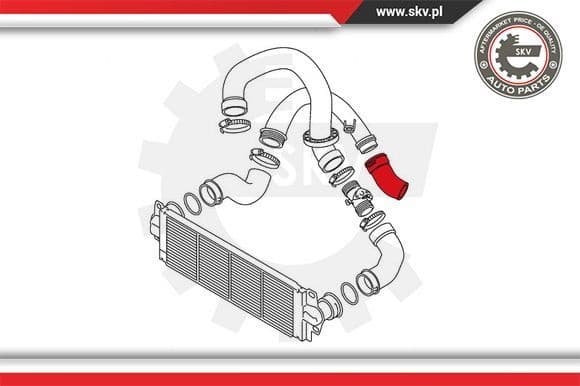 Charge Air Hose 43SKV108 - image 4