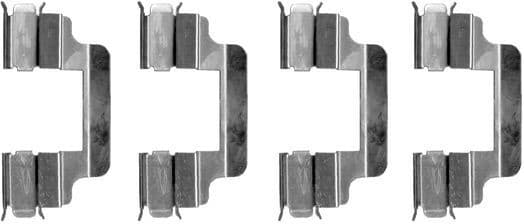 Accessory Kit, disc brake pad 1 987 474 315