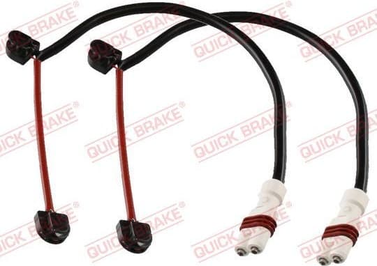 Warning Contact, brake pad wear WS0340A