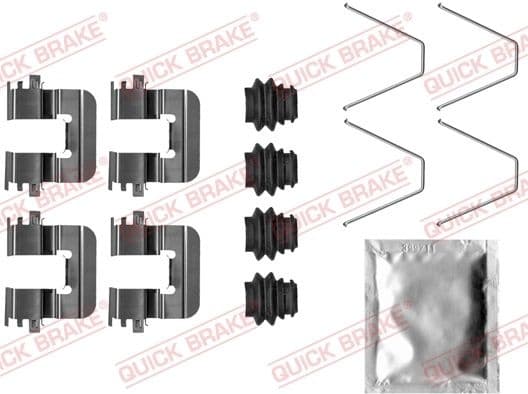 Accessory Kit, disc brake pad 109-0046 - image 2