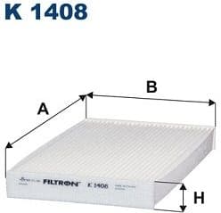 Filter, cabin air K 1408