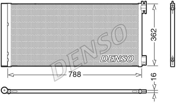 Condenser, air conditioning DCN23042