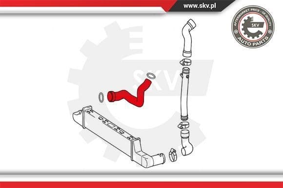 Charge Air Hose 24SKV626 - image 4