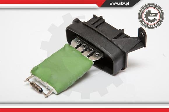 Resistor, interior blower 95SKV057 - image 2