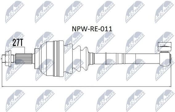 Drive Shaft NPW-RE-011